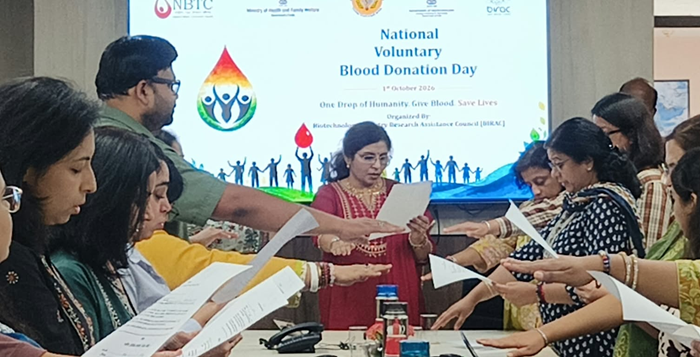 BIRAC observes National Voluntary Blood Donation Day